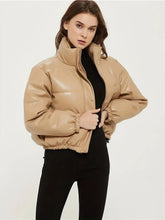 Bristol Collection: Leather Puffer Coat Modavivo